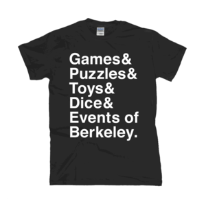 Games of Berkeley T-SHIRT GoB HELVETICA AMPERSAND