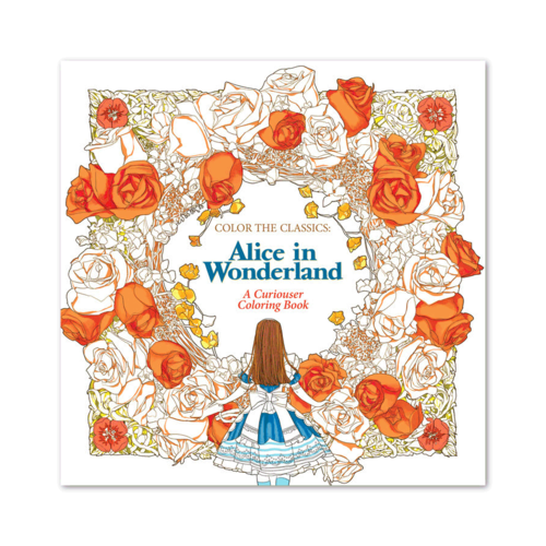 Waves of Color COLOR THE CLASSICS: ALICE IN WONDERLAND COLORING BOOK