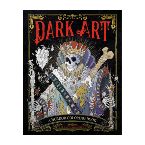 Plume DARK ART: A HORROR COLORING BOOK