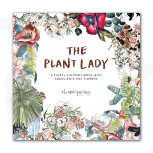 Paige Tate & Co COLORING BOOK THE PLANT LADY