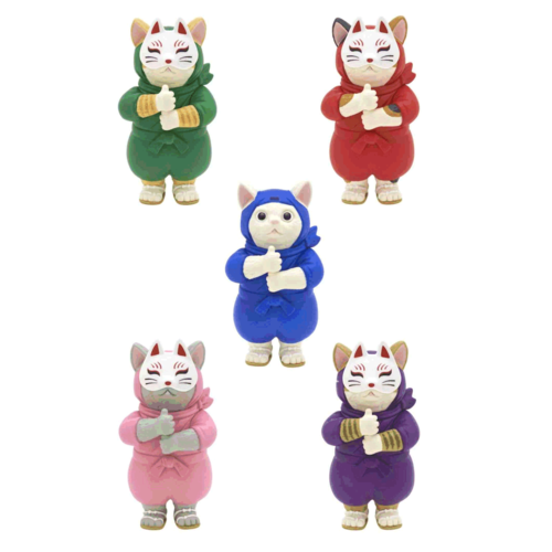 Clever Idiots BLIND BOX CAT NINJA Clever Idiots BLIND BOX CAT NINJA