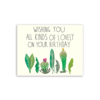 LOVELY PLANTS BIRTHDAY CARD