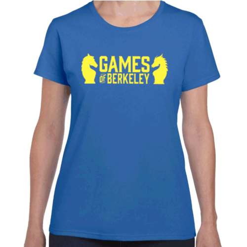 SCALABLE PRESS WOMEN'S ROYAL BLUE GoB SHIRT w/ YELLOW LOGO SM SCALABLE PRESS WOMEN'S ROYAL BLUE GoB SHIRT w/ YELLOW LOGO SM