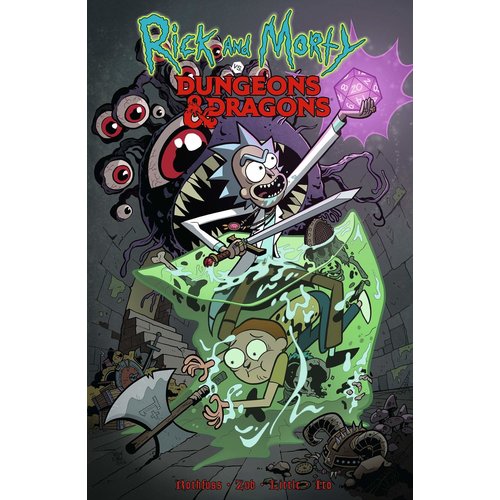 Diamond Comic Distributors RICK & MORTY vs DND: VOL 1 Diamond Comic Distributors RICK & MORTY vs DND: VOL 1