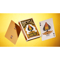 BICYCLE HONEYBEE V3 YELLOW PLAYING CARDS