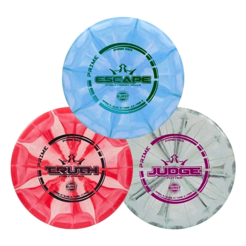 Dynamic Discs DISC GOLF SET (3) PRIME BURST Dynamic Discs DISC GOLF SET (3) PRIME BURST