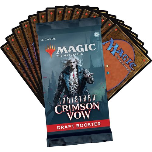 Wizards of the Coast MTG: INNISTRAD: CRIMSON VOW - DRAFT BOOSTER Wizards of the Coast MTG: INNISTRAD: CRIMSON VOW - DRAFT BOOSTER