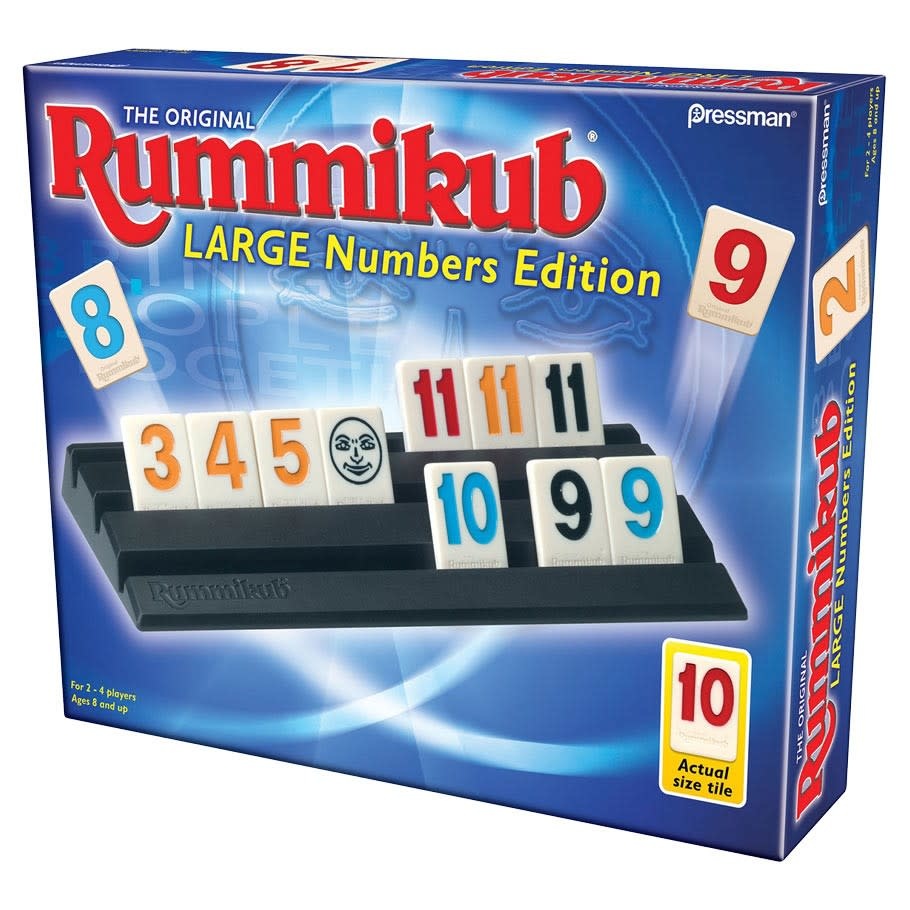 RUMMIKUB LARGE NUMBER EDITION Games of Berkeley