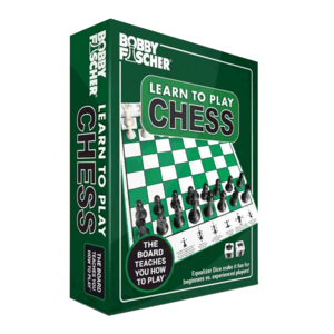 Wood Expressions CHESS SET BOBBY FISCHER LEARN TO PLAY