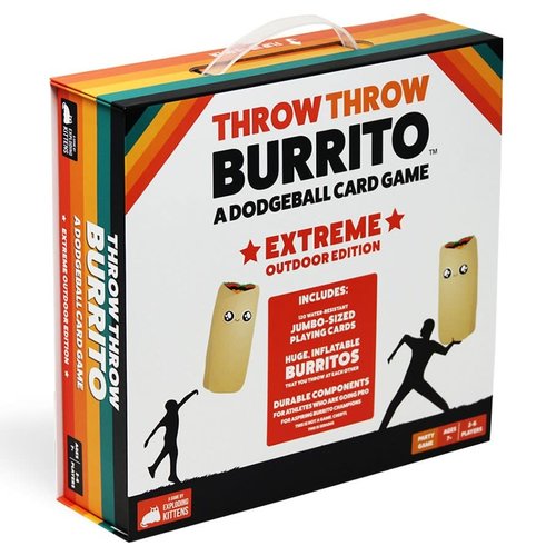 Exploding Kittens Inc. THROW THROW BURRITO: EXTREME OUTDOOR ED Exploding Kittens Inc. THROW THROW BURRITO: EXTREME OUTDOOR ED