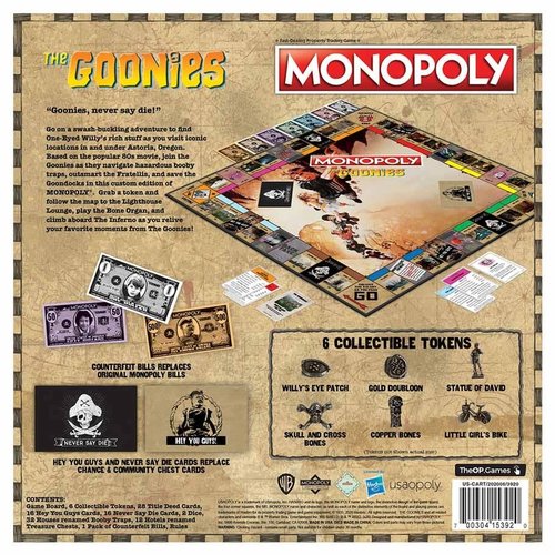 The Op | usaopoly MONOPOLY: THE GOONIES