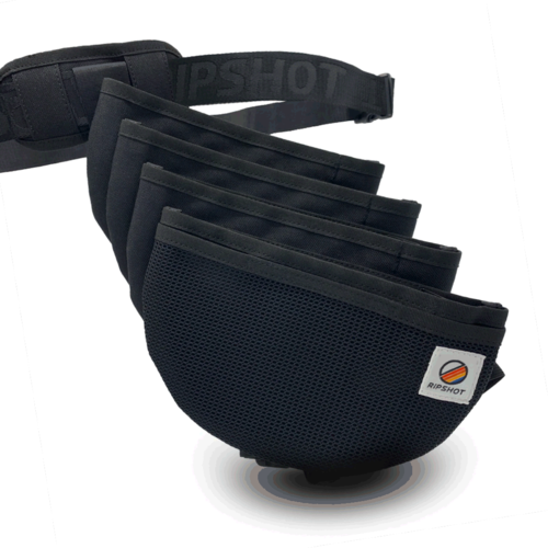 Ripshot Disc Bags RIPSHOT DISC BAG - LEFT HIP, JET BLACK Ripshot Disc Bags RIPSHOT DISC BAG - LEFT HIP, JET BLACK