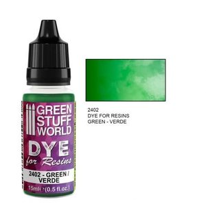 Green Stuff World RESIN DYE COLOR: GREEN