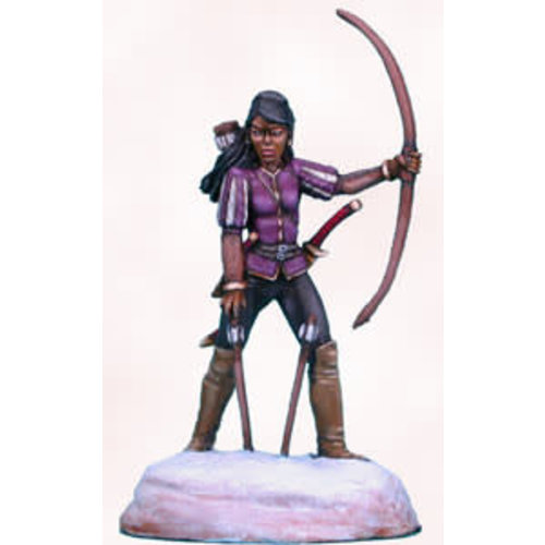 Dark Sword Miniatures MOUNTAIN CONFLICT--FEMALE ARCHER Dark Sword Miniatures MOUNTAIN CONFLICT--FEMALE ARCHER