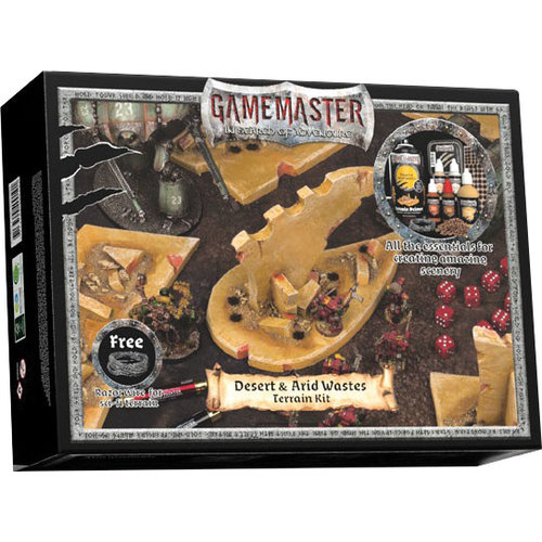 The Army Painter GAMEMASTER: DESERT & ARID WASTES TERRAIN KIT The Army Painter GAMEMASTER: DESERT & ARID WASTES TERRAIN KIT