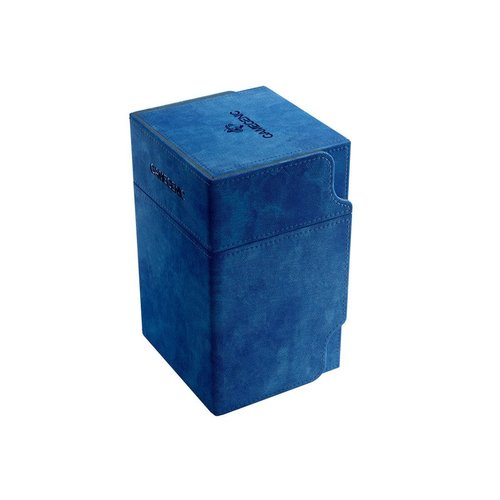 GAMEGENIC DECK BOX: WATCHTOWER 100+ BLUE GAMEGENIC DECK BOX: WATCHTOWER 100+ BLUE