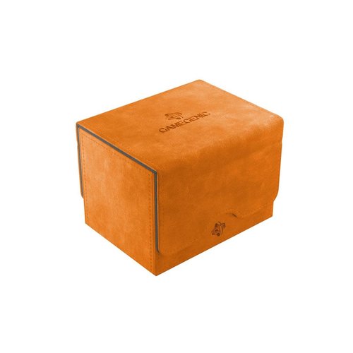 GAMEGENIC DECK BOX: SIDEKICK 100+ ORANGE GAMEGENIC DECK BOX: SIDEKICK 100+ ORANGE