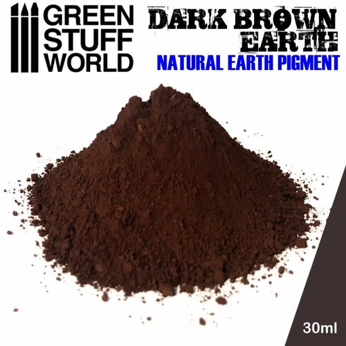 Green Stuff World PIGMENT: DARK BROWN
