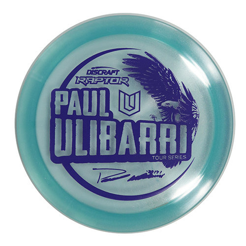 Discraft RAPTOR METALLIC Z PAUL ULIBARRI 2021 TOUR SERIES 173g-174g Distance Driver