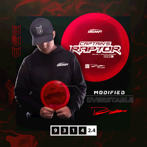 Discraft CAPTAIN'S RAPTOR Z BLEND ULIBARRI 2021