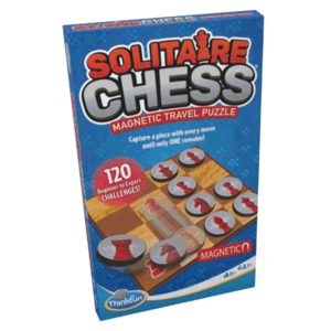 Thinkfun SOLITAIRE CHESS MAGNETIC TRAVEL PUZZLE