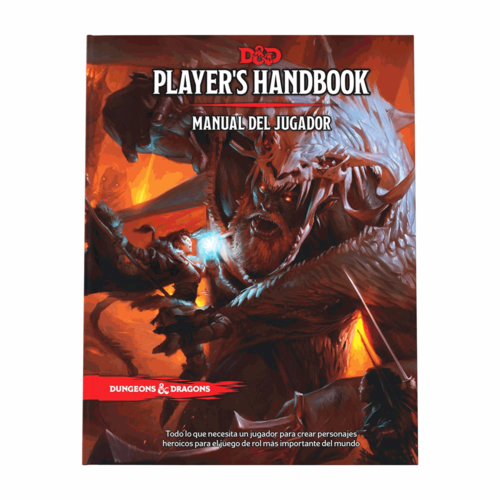 Wizards of the Coast D&D 5E: MANUAL DEL JUGADOR (Spanish Language Player's Handbook)