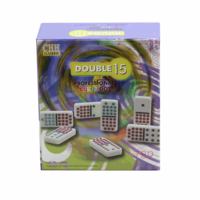 DOMINOES DOUBLE 15 COLOR DOT PRO