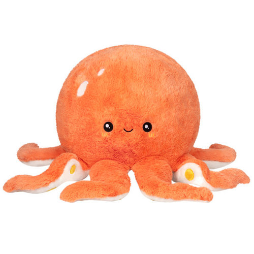SQUISHABLE SQUISHABLE 15" CUTE CORAL OCTOPUS SQUISHABLE SQUISHABLE 15" CUTE CORAL OCTOPUS