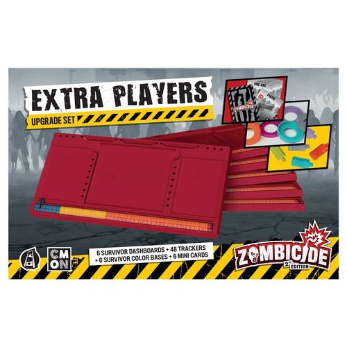 CMON ZOMBICIDE: EXTRA PLAYERS UPGRADE CMON ZOMBICIDE: EXTRA PLAYERS UPGRADE