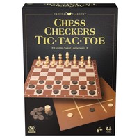 CHESS  CHECKERS  TIC TAC TOE