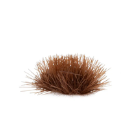 GAMERS GRASS: BROWN WILD TUFTS (4mm)