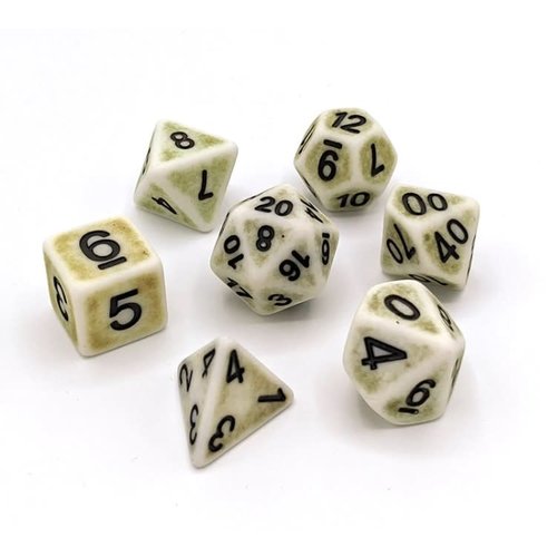 Die Hard Dice ANCIENT DICE SET 7  PEAR