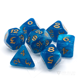 Die Hard Dice ELESSIA SET 7 WISH SONG WITH GOLD