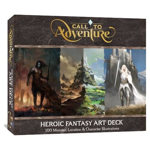 Brotherwise Games CALL TO ADVENTURE: HEROIC FANTASY ART DECK