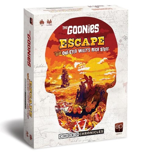 The Op | usaopoly THE GOONIES: ESCAPE WITH ONE-EYED WILLIE'S RICH STUFF The Op | usaopoly THE GOONIES: ESCAPE WITH ONE-EYED WILLIE'S RICH STUFF
