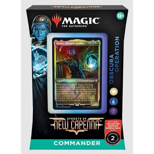 Wizards of the Coast MTG: STREETS OF NEW CAPENNA - CD - OBSCURA OPERATION Wizards of the Coast MTG: STREETS OF NEW CAPENNA - CD - OBSCURA OPERATION
