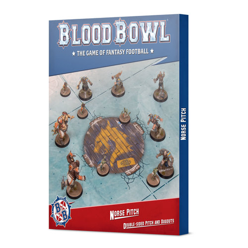 Games Workshop BLOOD BOWL: NORSE PITCH & DUGOUT