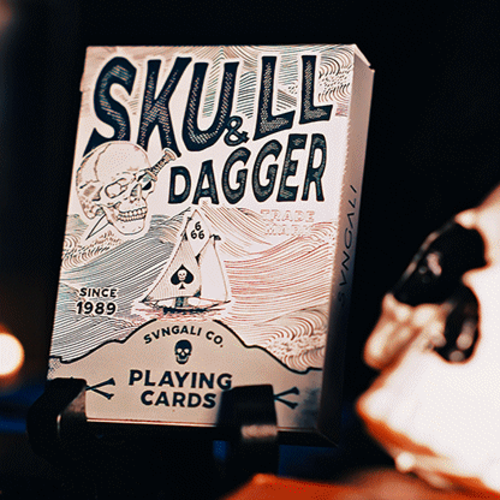 SVNGALI SKULL & DAGGER PLAYING CARDS