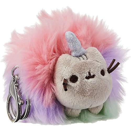 Gund PUSHEENICORN POM 4" CLIP/KEYCHAIN Gund PUSHEENICORN POM 4" CLIP/KEYCHAIN