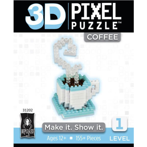 University Games 3D PIXEL MINI COFFEE University Games 3D PIXEL MINI COFFEE