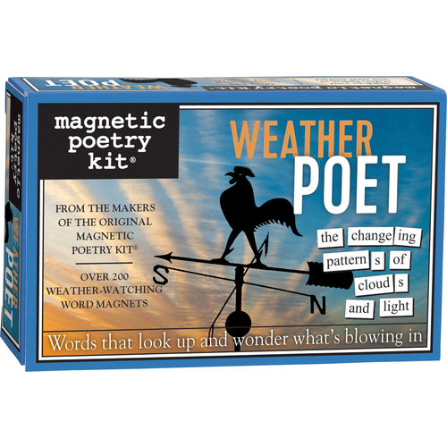 Magnetic Poetry MAGNETIC POETRY WEATHER Magnetic Poetry MAGNETIC POETRY WEATHER