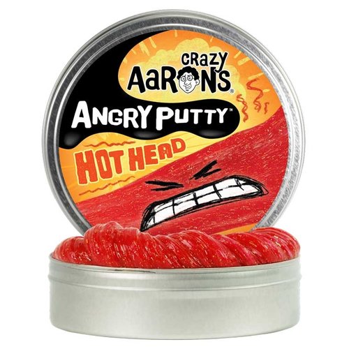 Crazy Aaron's Putty World ANGRY PUTTY - HOT HEAD