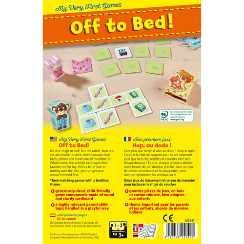 HABA USA MY VERY FIRST GAMES: OFF TO BED!