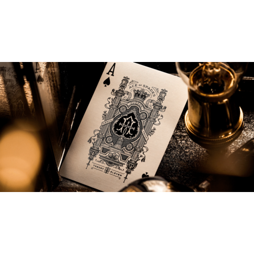 theory11 HUDSON BLACK PLAYING CARDS