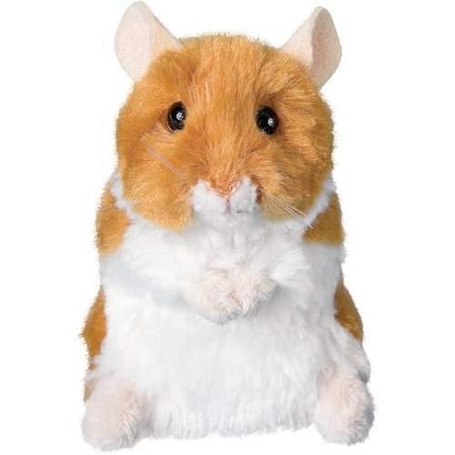 Douglas Cuddle Toys PLUSH BRUSHY HAMSTER 5"