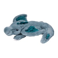 PLUSH DRAGON BLUE SOFTIE OBIE 11"