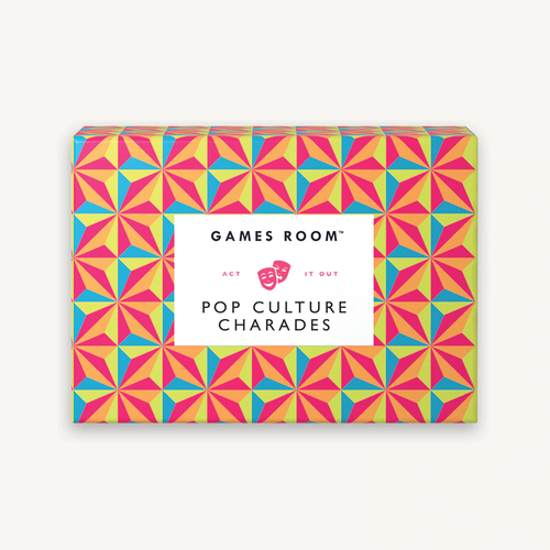 Chronicle Books GAMES ROOM: POP CULTURE CHARADES Chronicle Books GAMES ROOM: POP CULTURE CHARADES