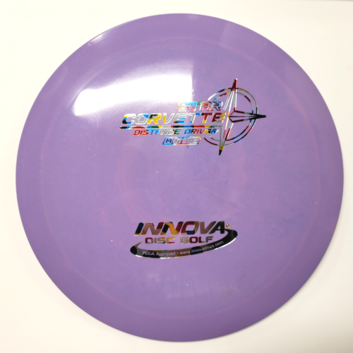Innova Disc Golf CORVETTE STAR "Wonder Bread" 173-175 purple