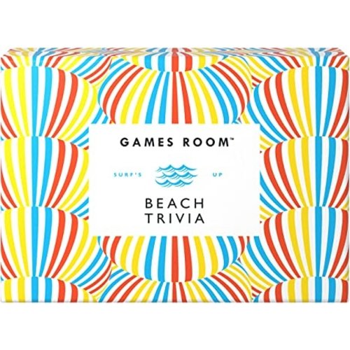 Chronicle Books GAMES ROOM: BEACH TRIVIA Chronicle Books GAMES ROOM: BEACH TRIVIA