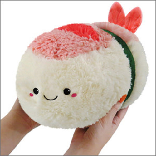 SQUISHABLE SQUISHABLE 7" SHRIMP SUSHI SQUISHABLE SQUISHABLE 7" SHRIMP SUSHI